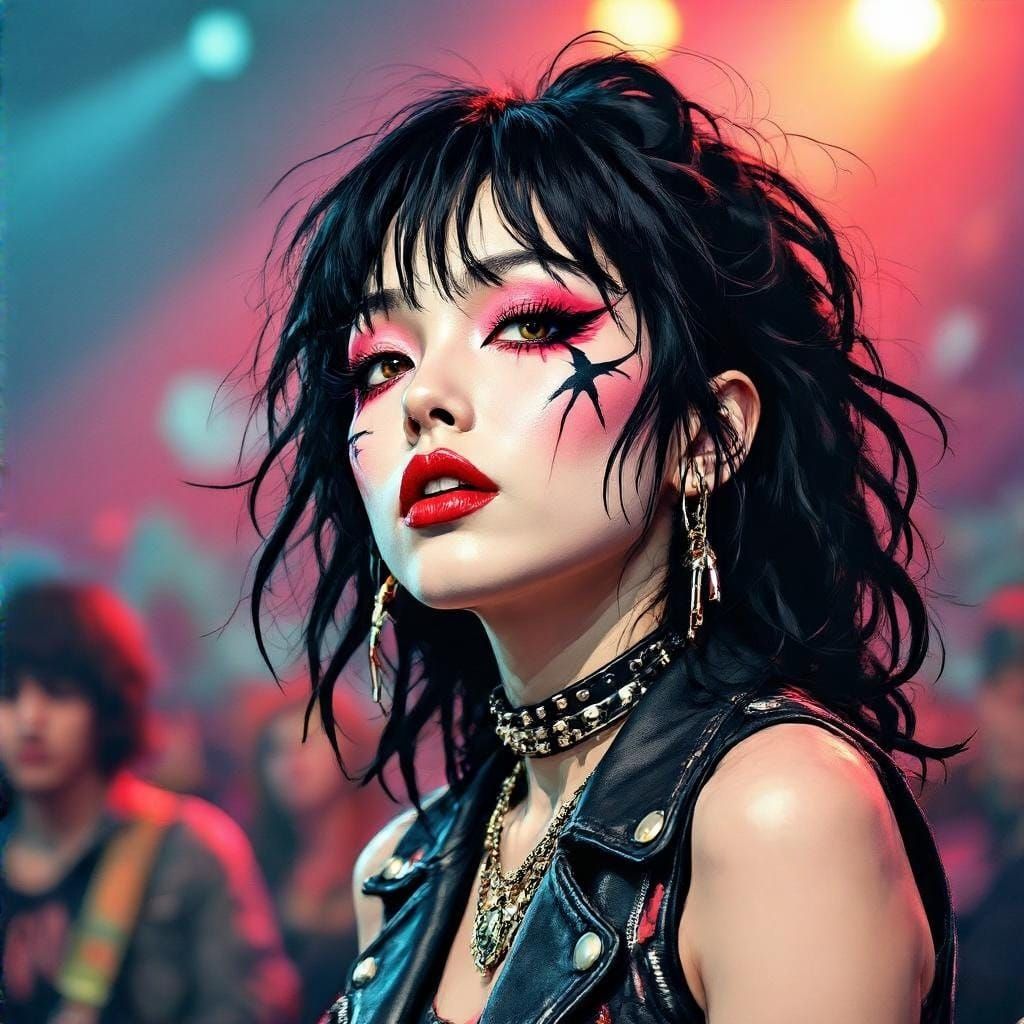 Glam Rock Goddess in Tokyo