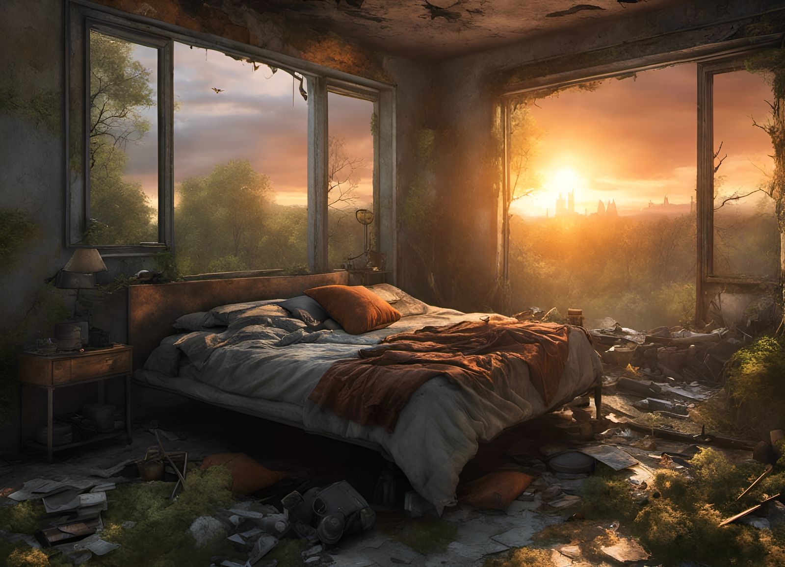 My Post-Apo Cozy Place (Neat and Tidy)