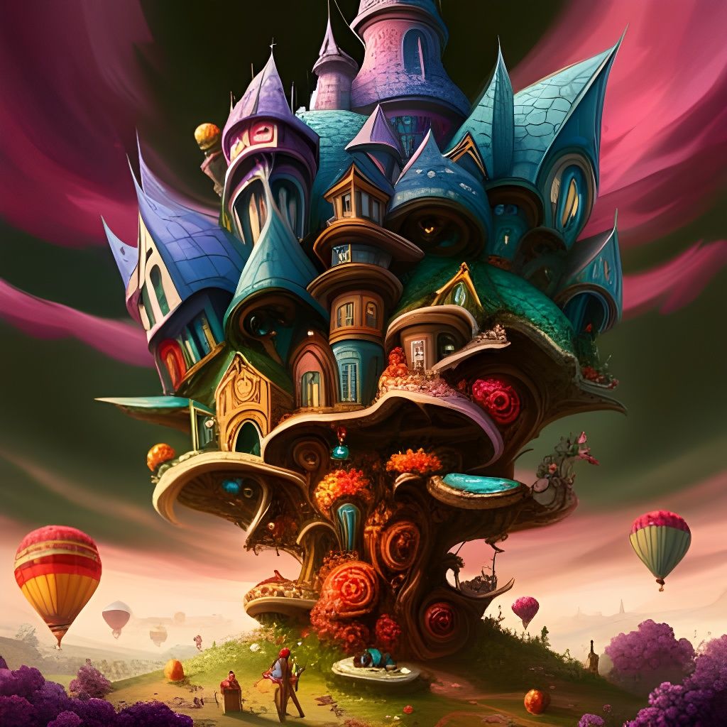 Wonderland crooked Castle