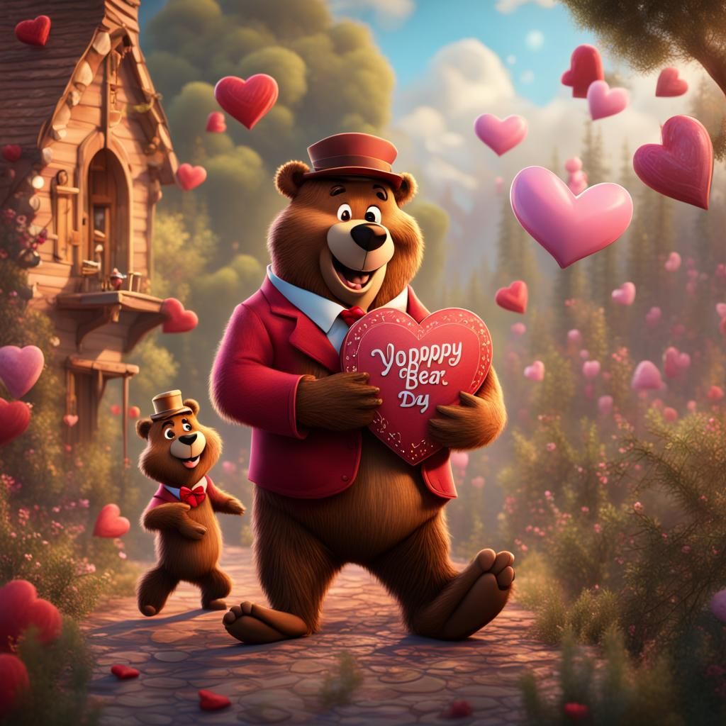 Yogi Bear's Valentine's Day Father-Son Visit