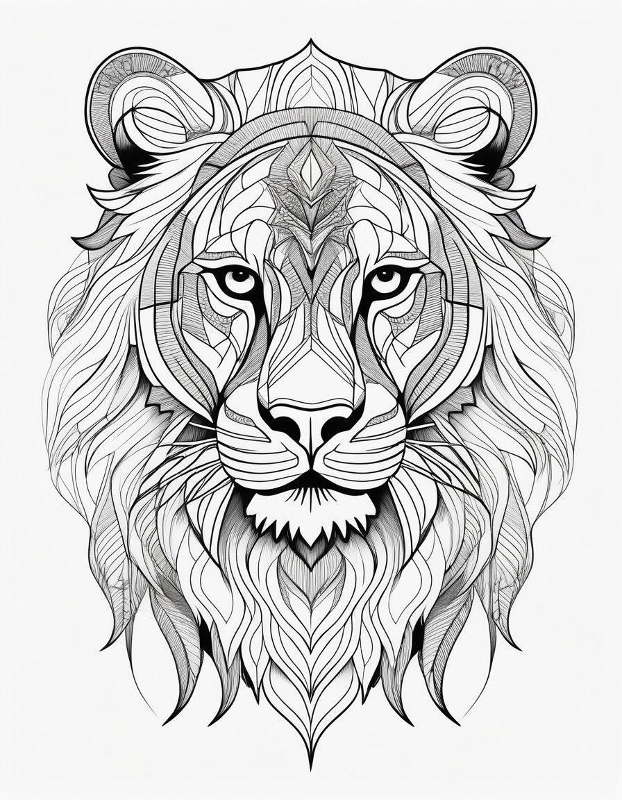 Intricate Brilliant Tattoo Art in Minimalistic Line Style