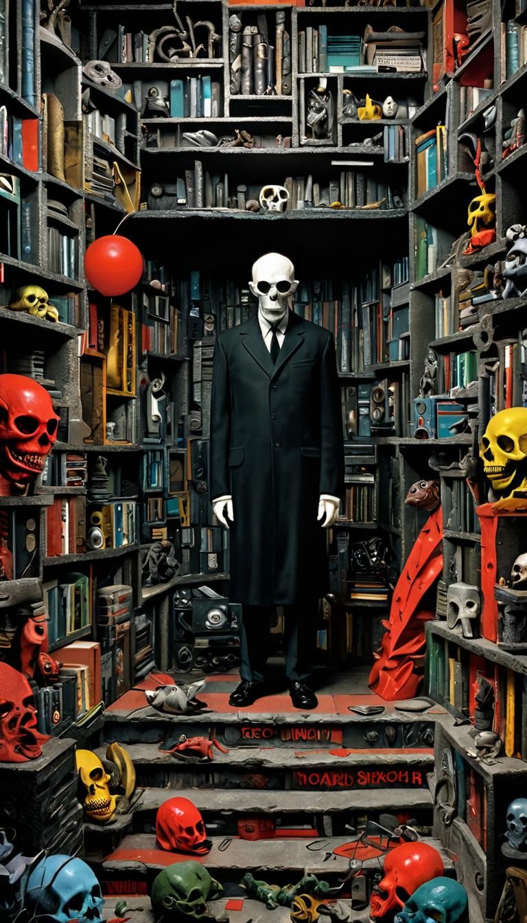 Surreal Cosmic Horror VHS Box Art in Hyperrealism