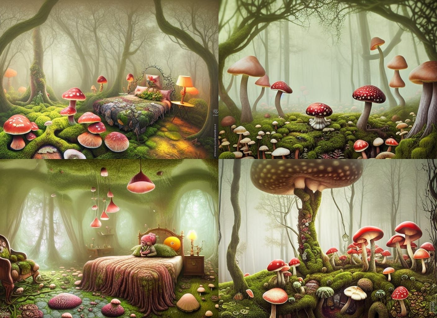 Forest rooms