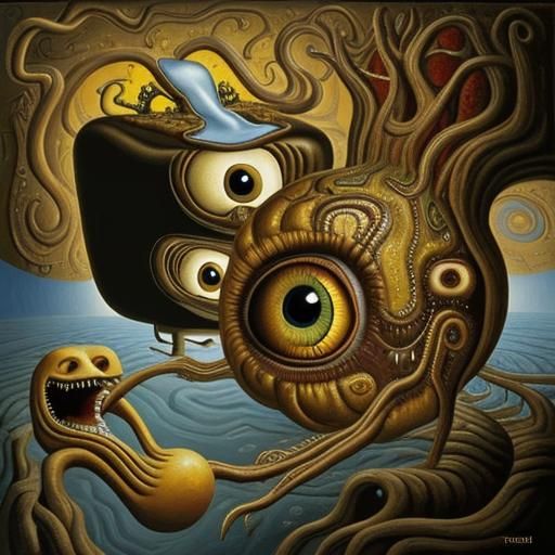 Surreal Melting Clocks Inspired by Salvador Dalí