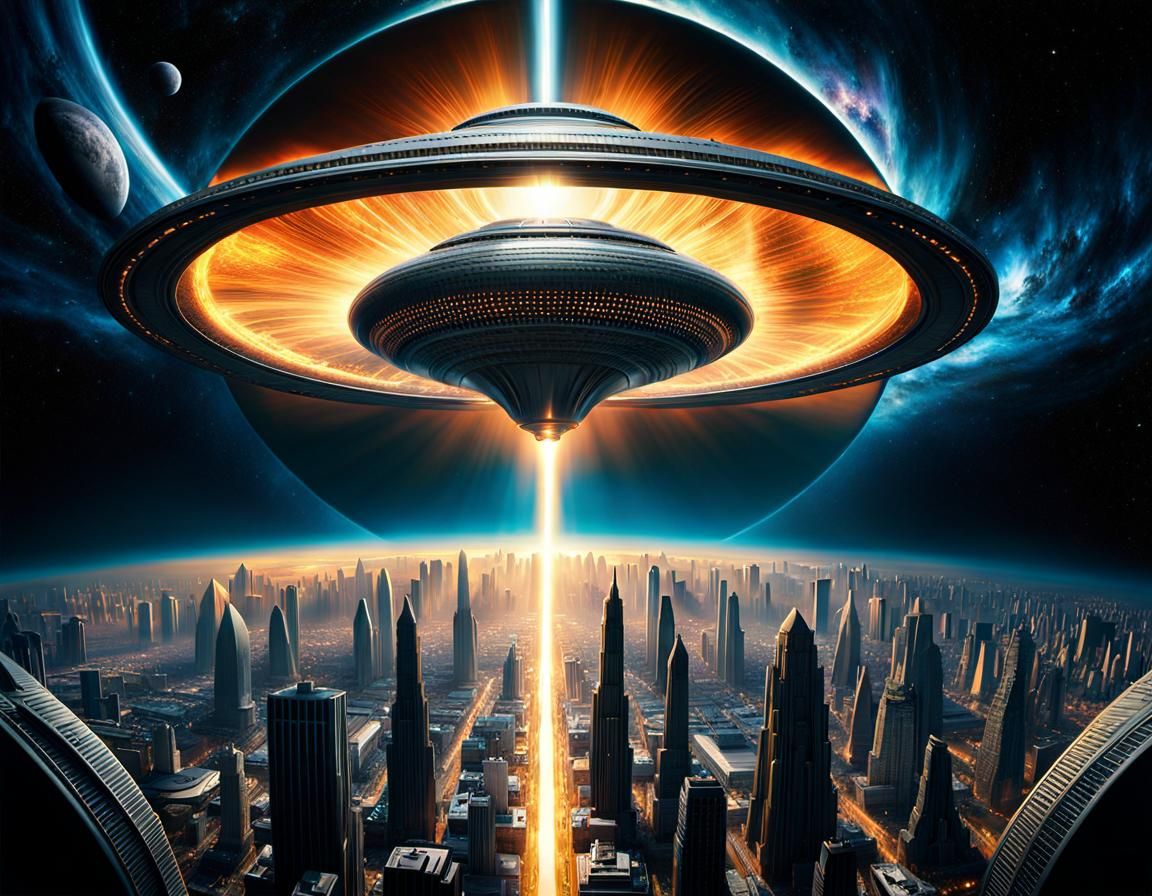 Apocalyptic Alien Invasion Through a Wormhole