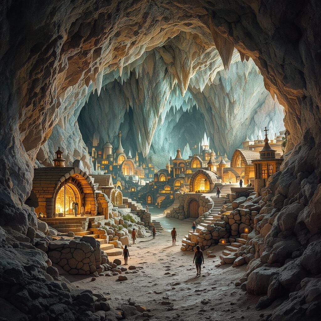 Epic Concept Art of Thar-Dûl, the Deep Echo Land