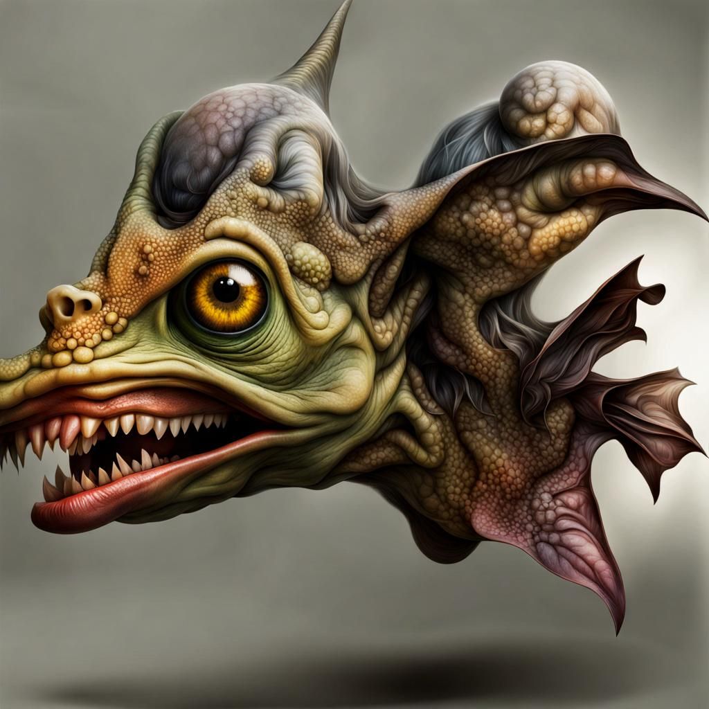 Extravagant Alien Characters in a Cosmic Dreamscape