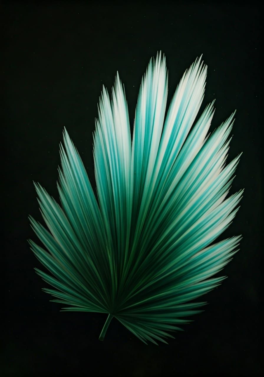 Acrylic Wash Painted on Glass Canvas Namescape Chromophore