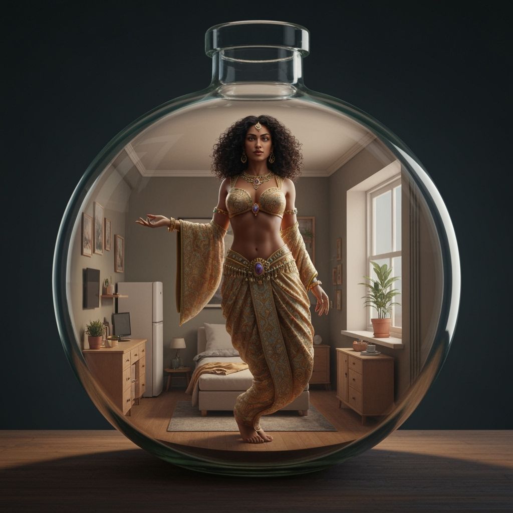 Genie in a Bottle with Fully Furnished Apartment