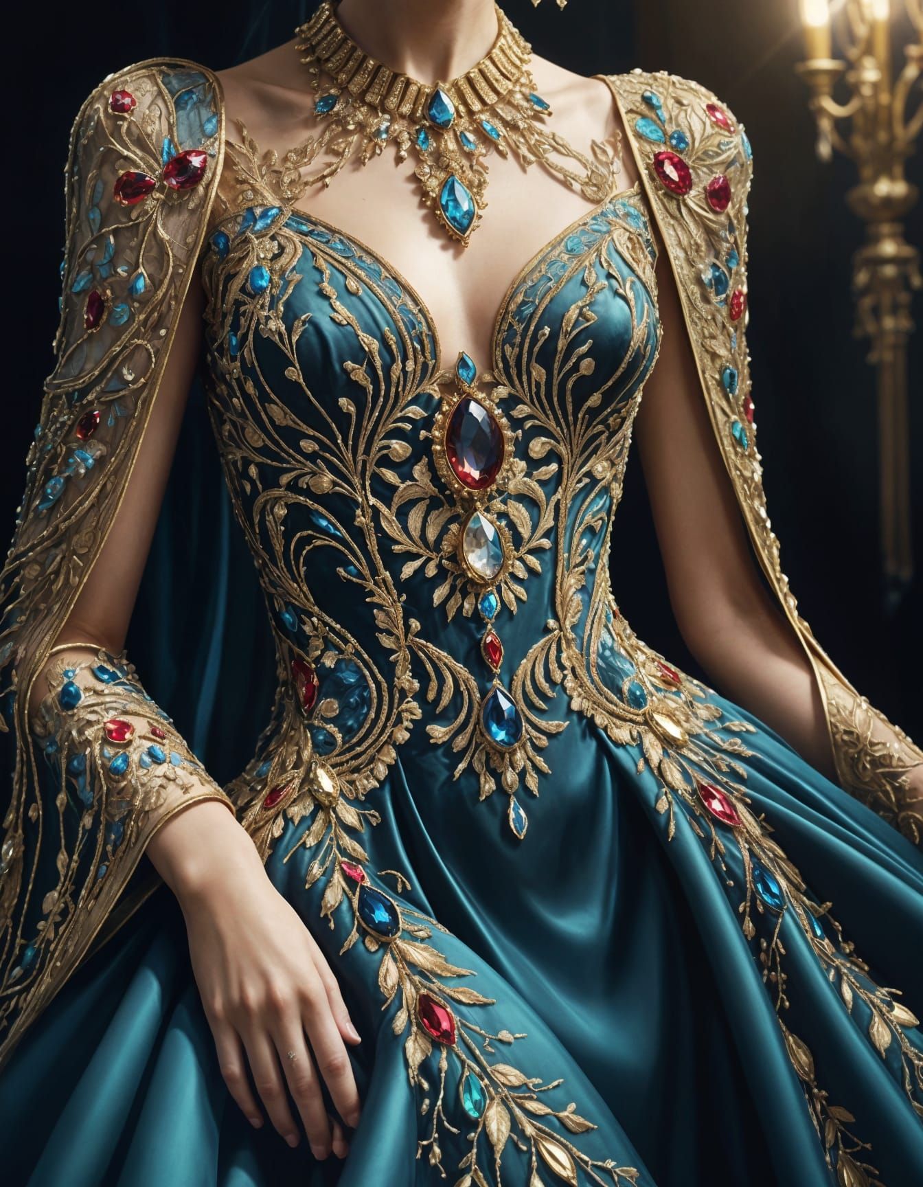Astounding luxurious gown 6
