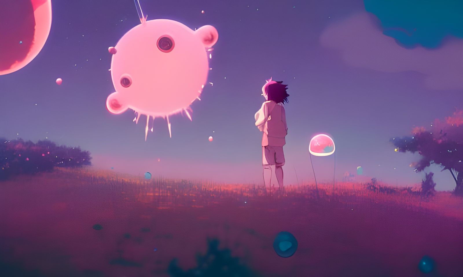 Popping Bubblegum Planets