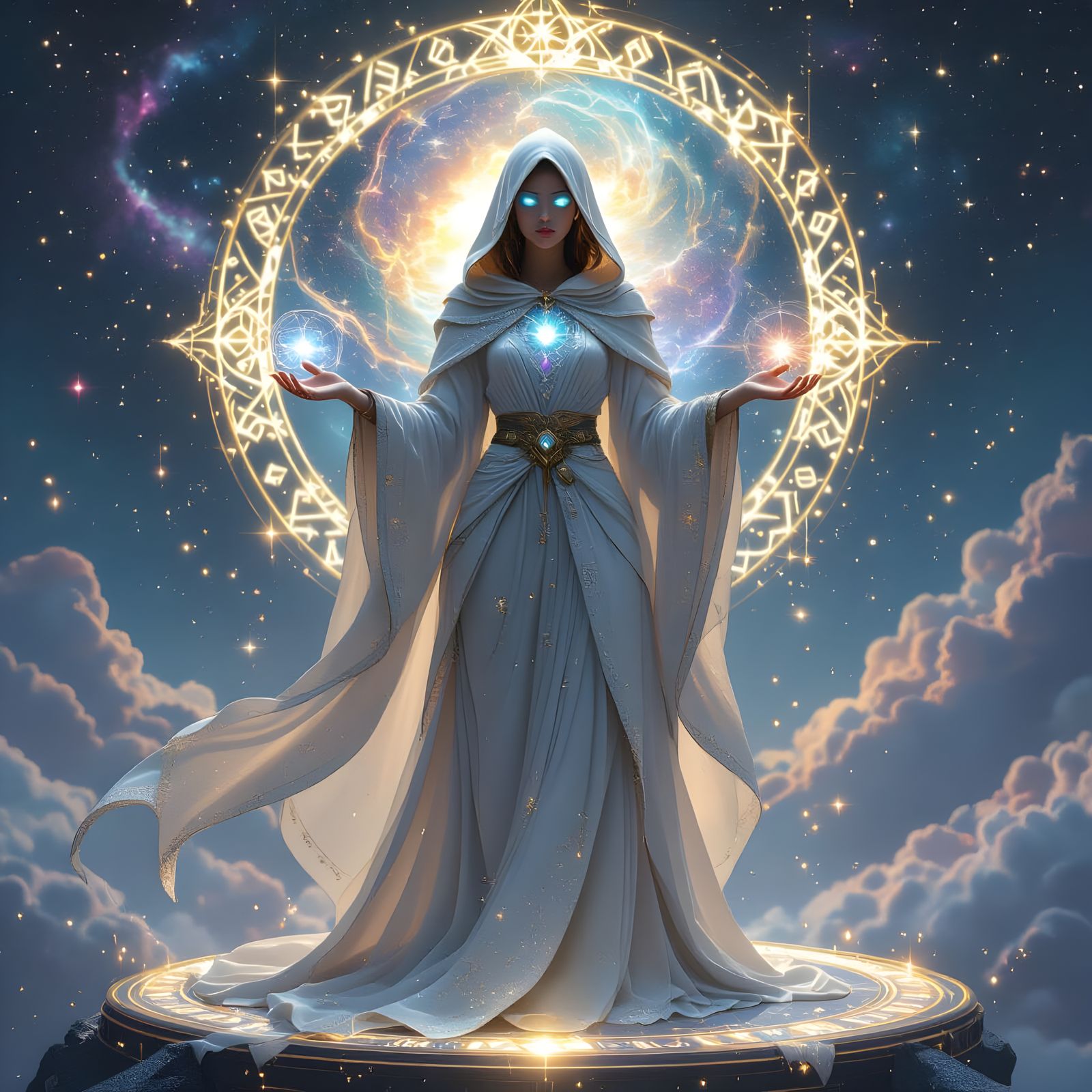 Celestial Oracle Radiating Interstellar Energy