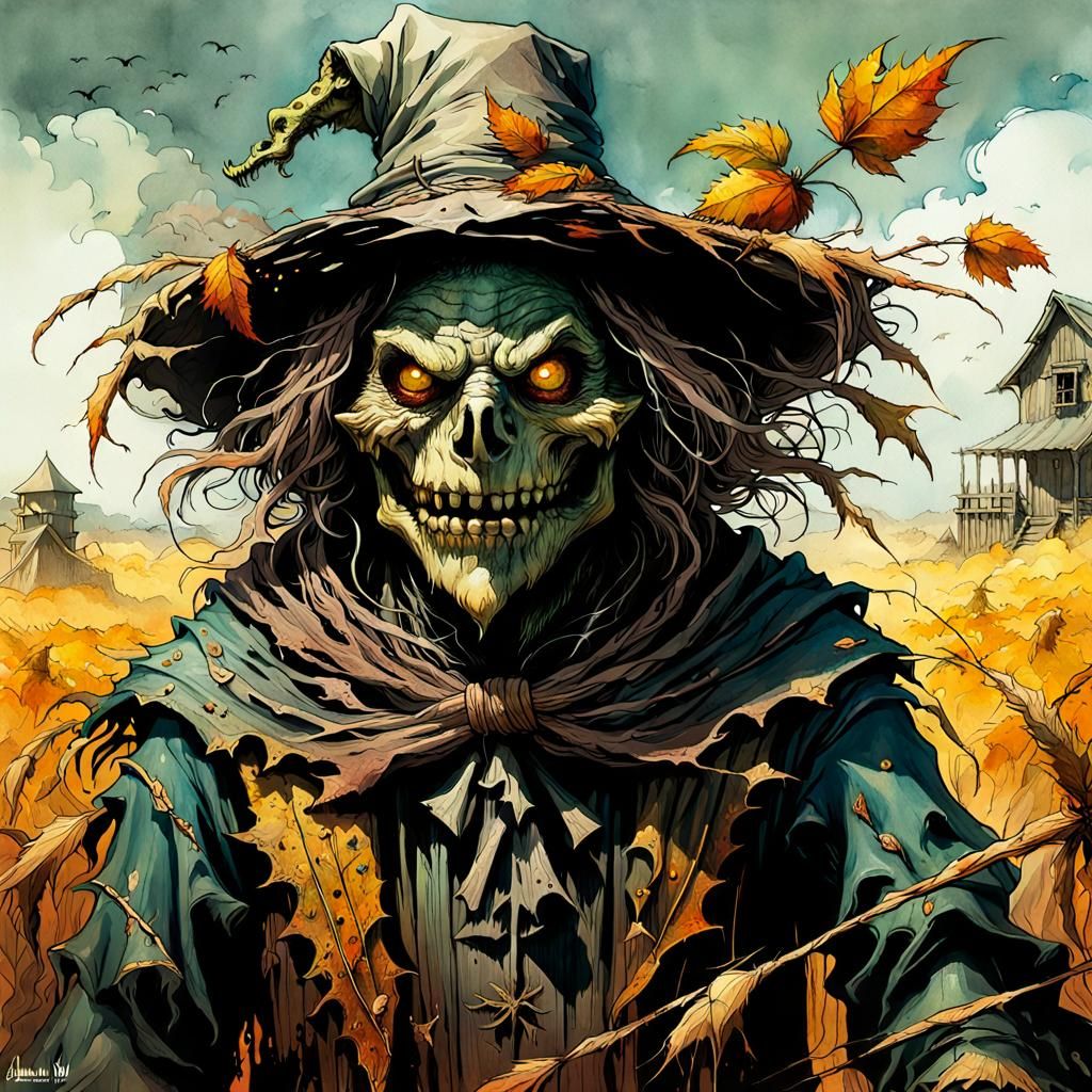 Zombie Scarecrow.