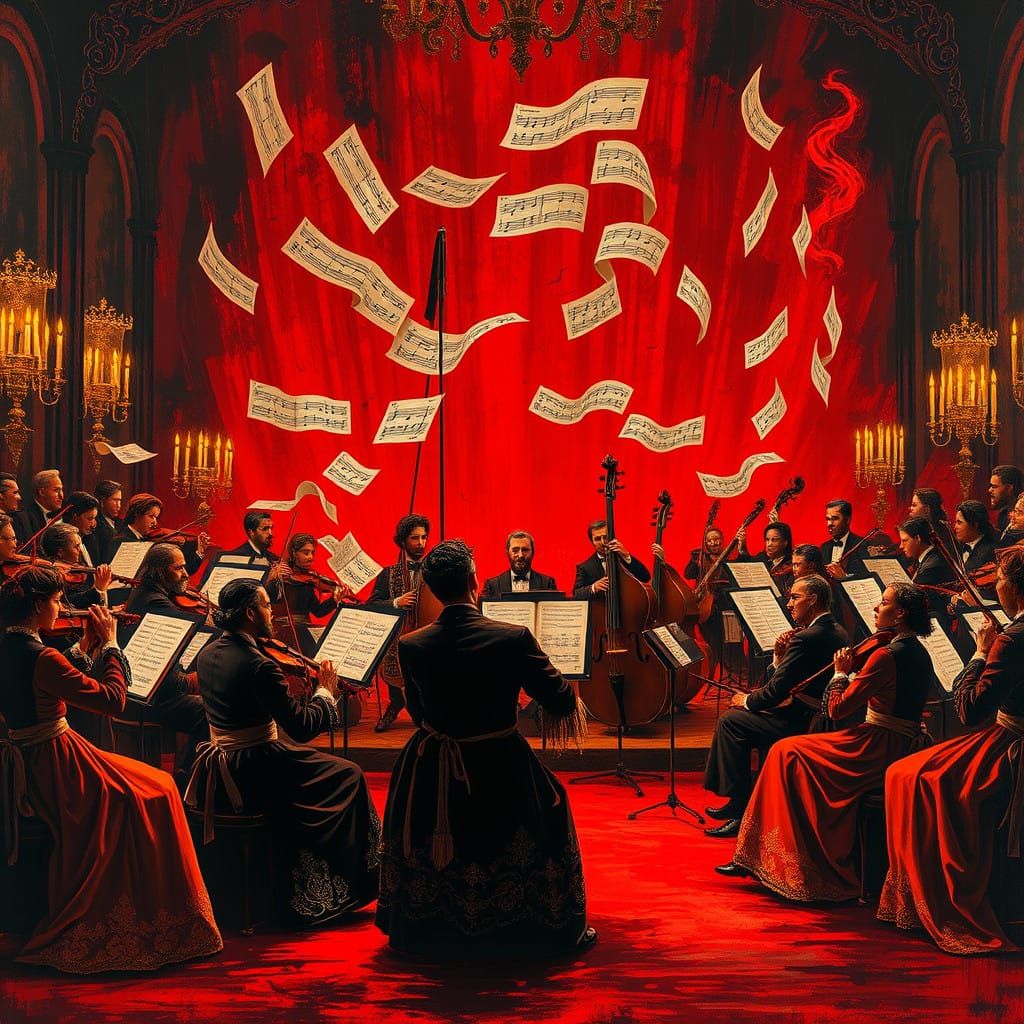 Sinister Orchestra Performs in Hellish Grandeur, Inspired by...