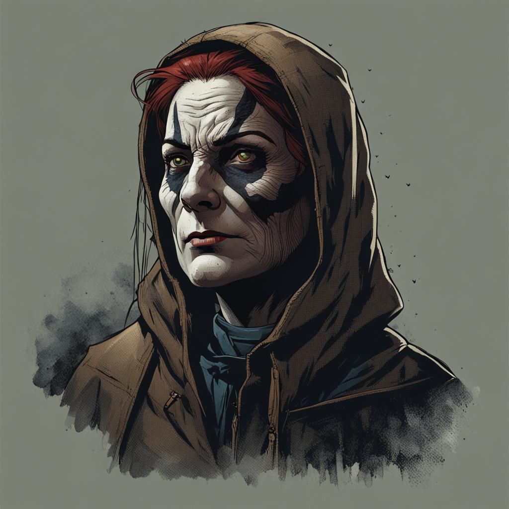 Intricate Portrait of Hester, Speaker to Ghosts