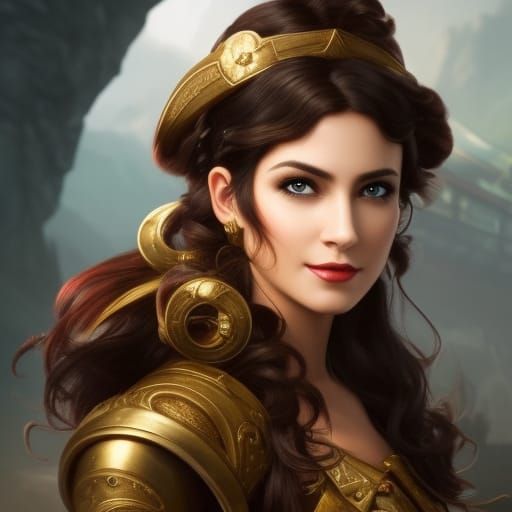 Detailed Portrait of a Beautiful Pirate in Unreal Engine