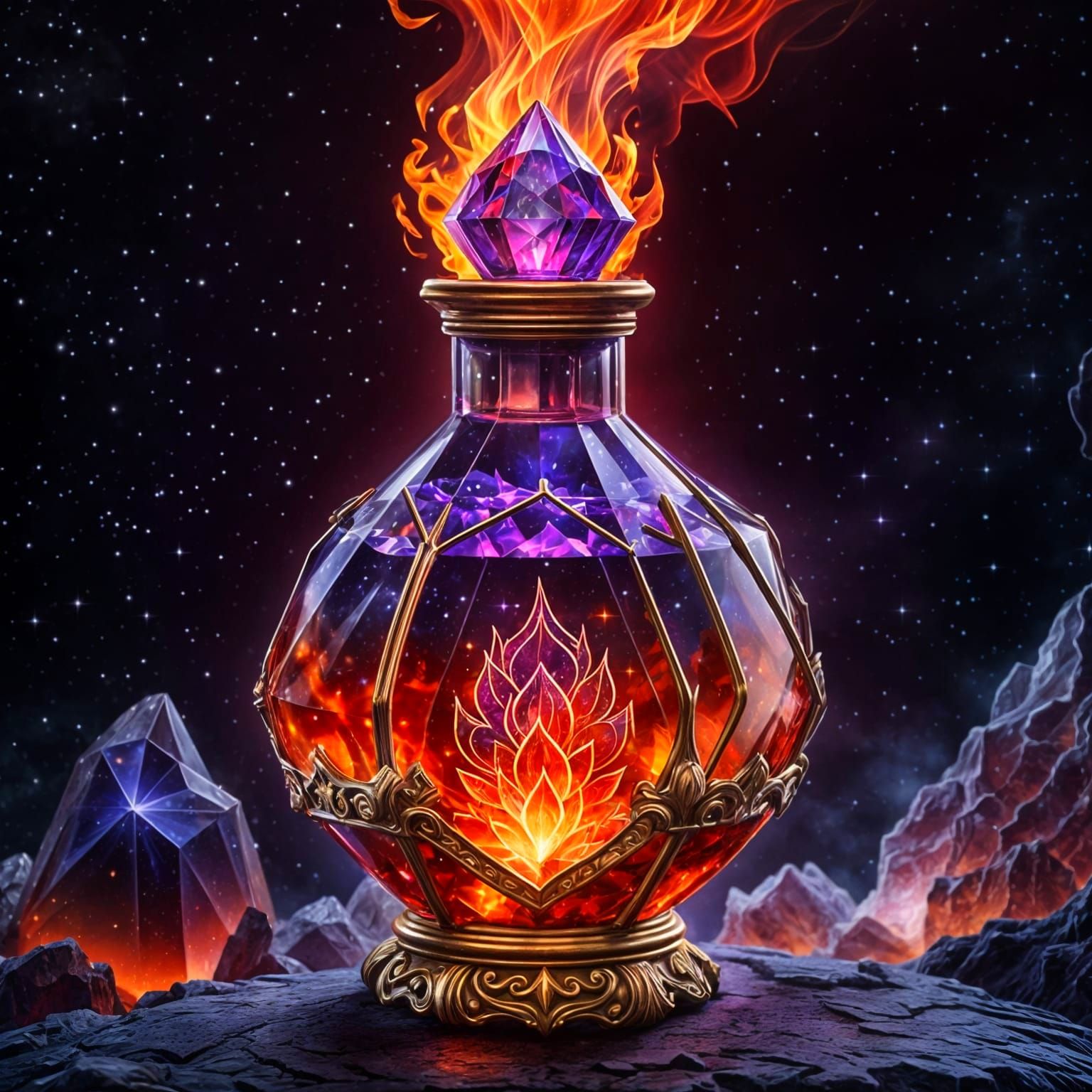 Fire Magical Potion