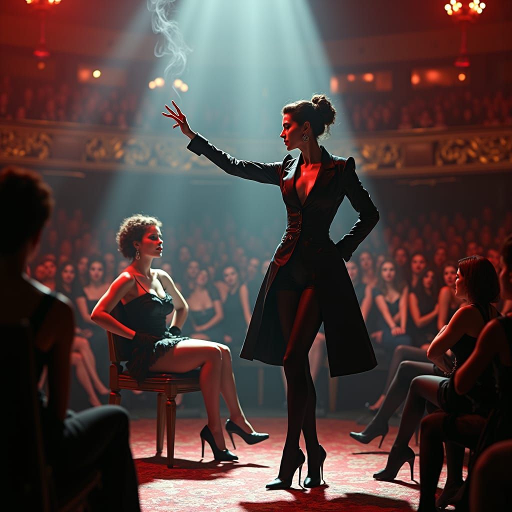 Magician's Spell: A Fantastical Stage Transformation