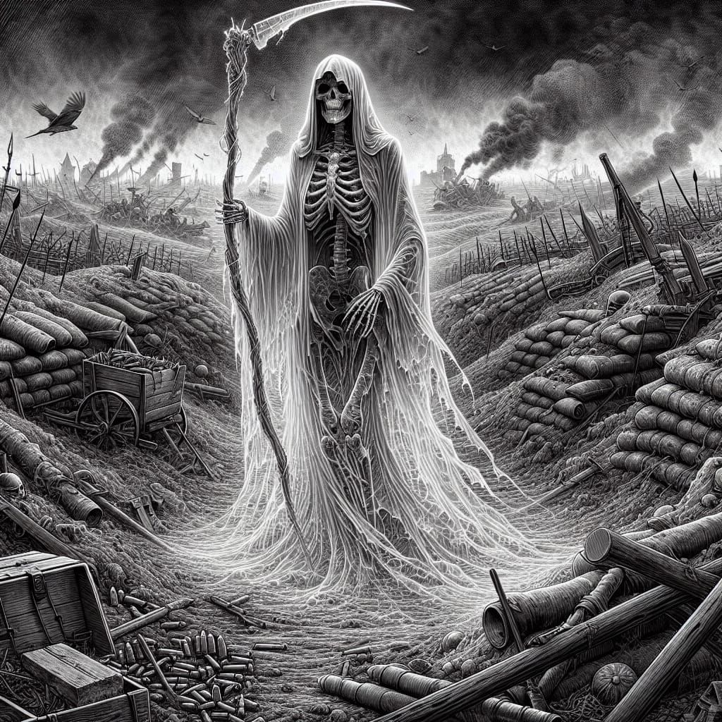 Ethereal Grim Reaper on Silent Battlefield