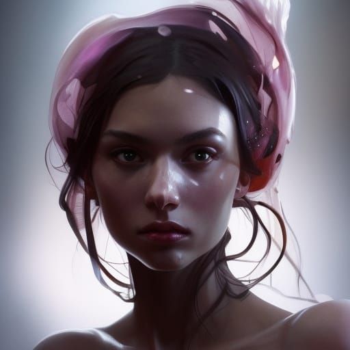 Detailed Portrait in Style of Artstation Trending Art