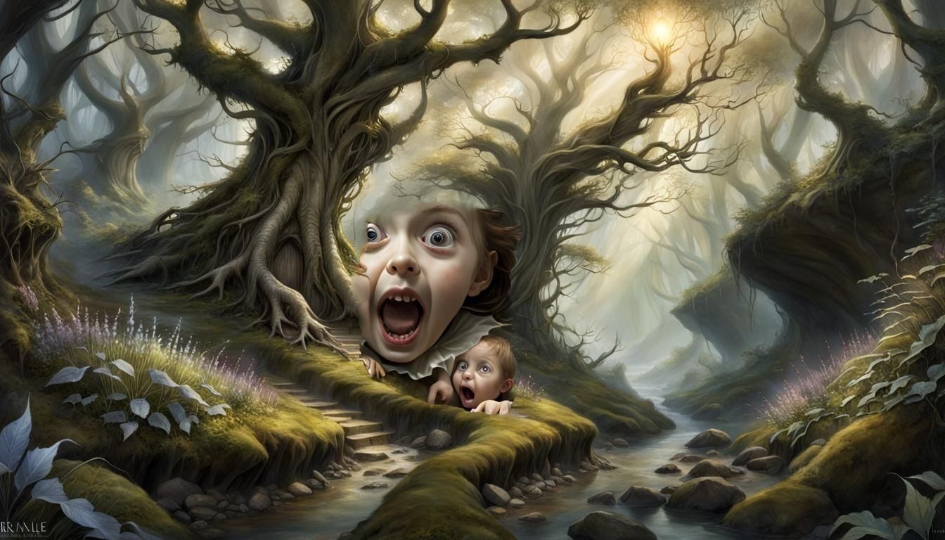 Two Children Terrify
