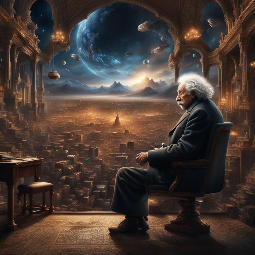 Eureka Moment: Epic Cinematic Digital Painting