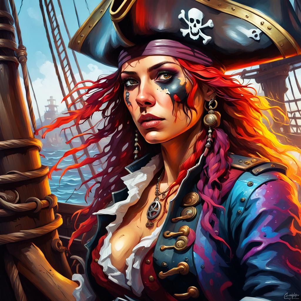 Pirate woman