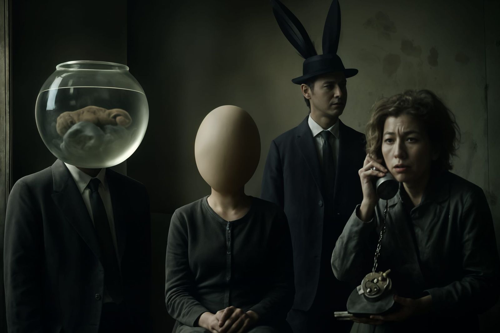 AI Interpretation of Absurdist Cinema Style