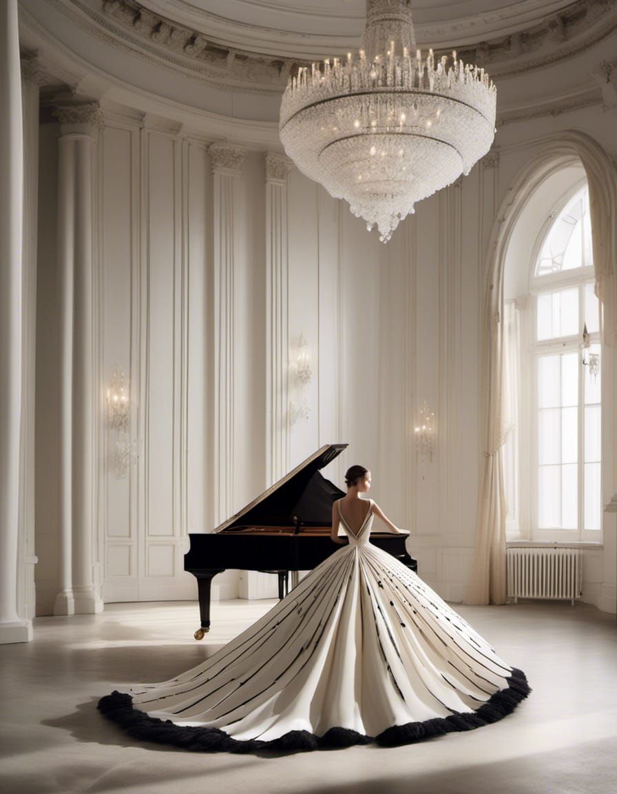Piano dress