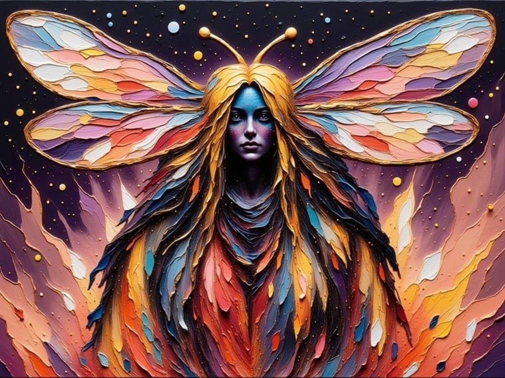 <lora:TexturedFlux:1.0> blue aqua gold, Etching and Aquatint by Lotte Reiniger and James R. Eads