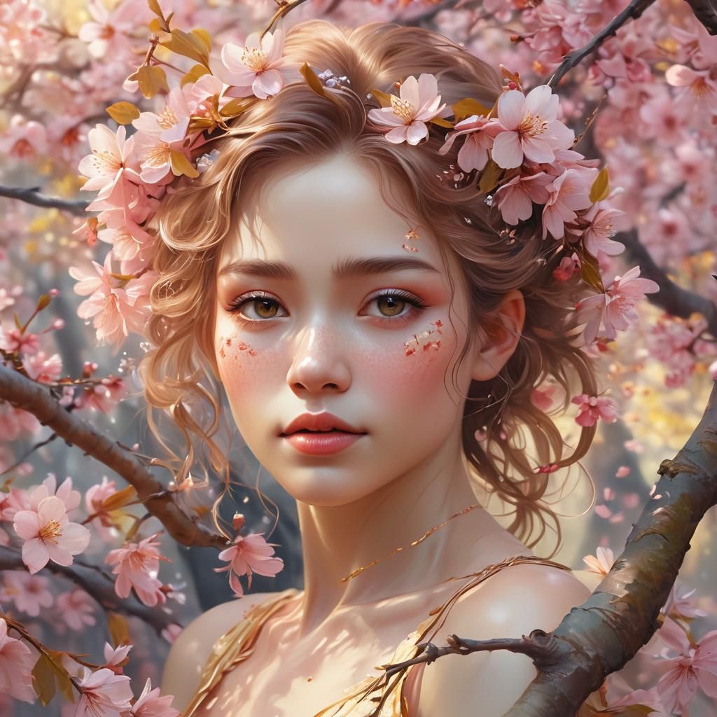 Sakura Tree Dryad