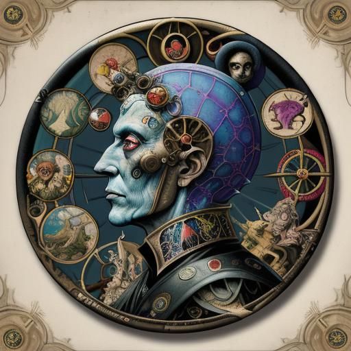 Hieronymus Bosch Meets Steampunk Surrealism