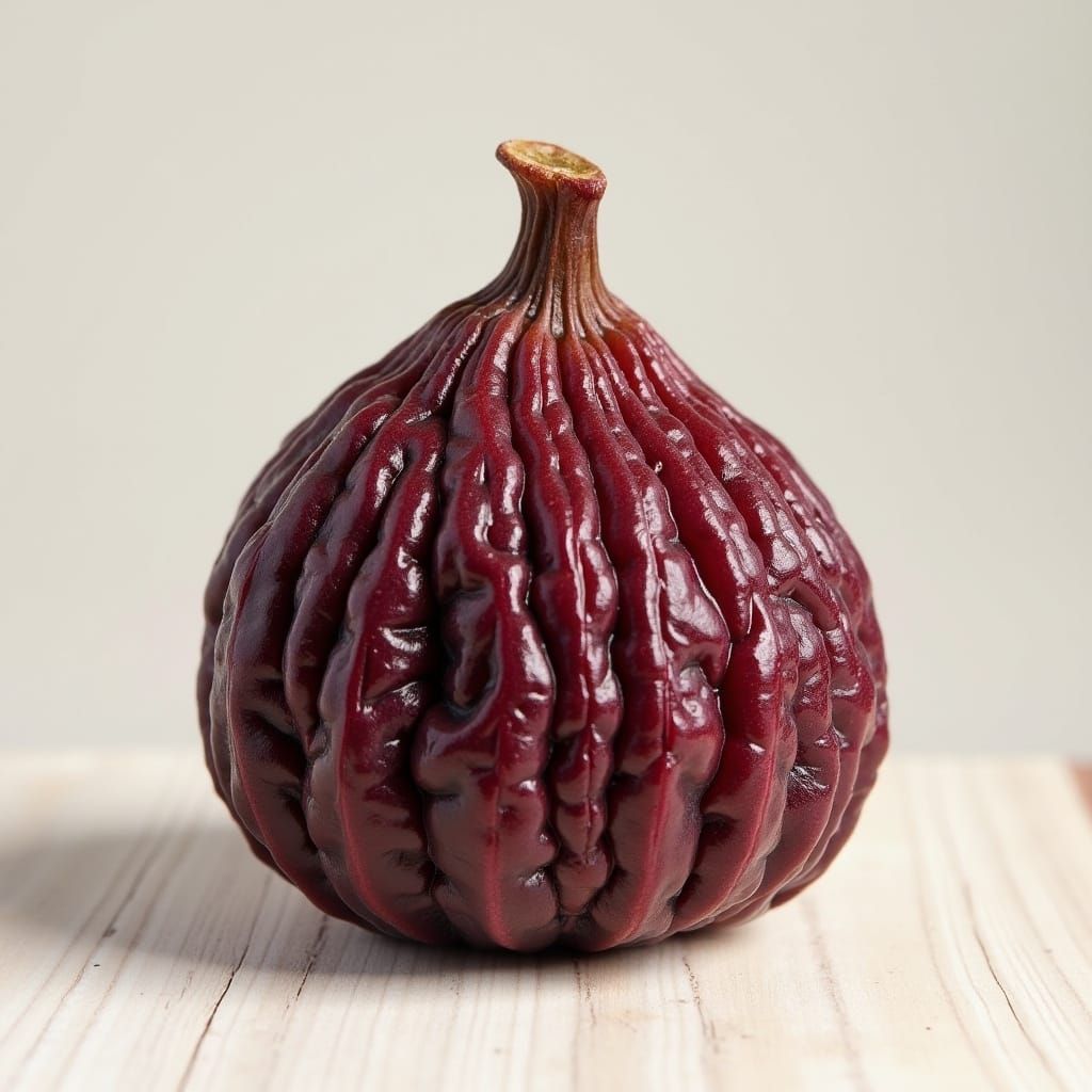 Dried Fig Confection as Minimalist Still Life