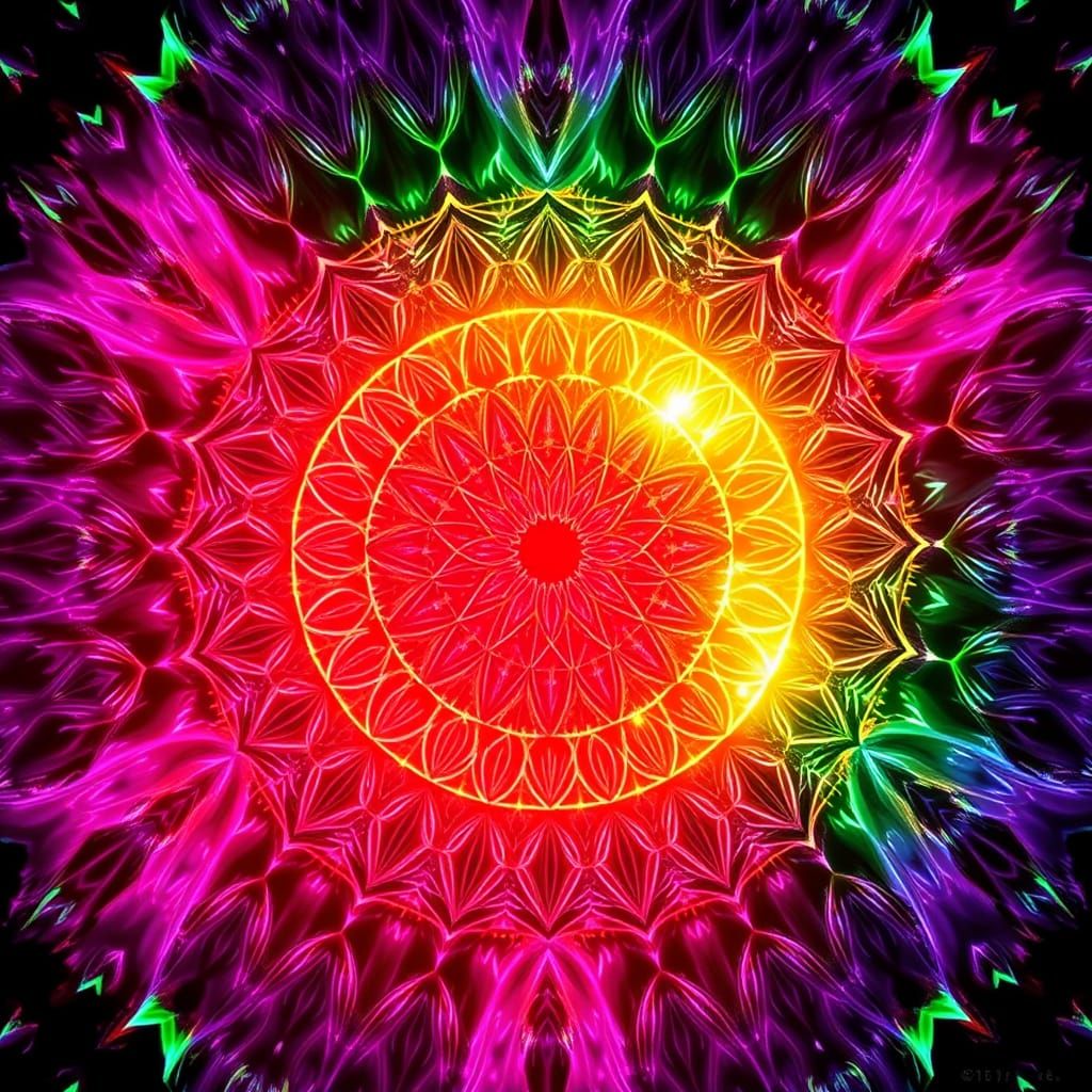 Solar Radiance in Sacred Geometry