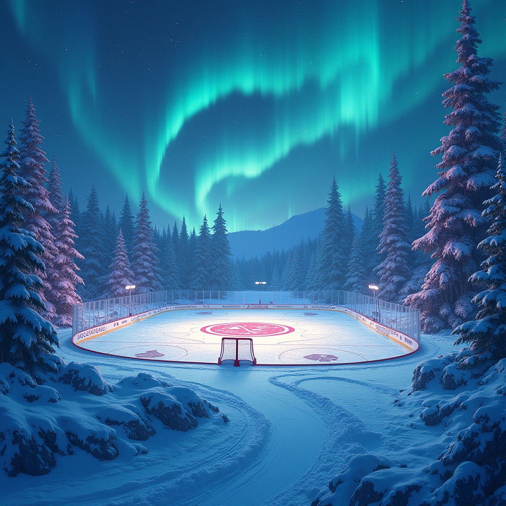 Proctor Rails' Magical Minnesota Hockey Rink