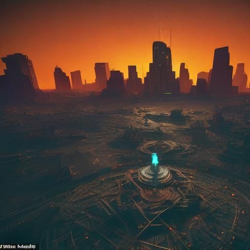 Marsport: Art Deco City on the Martian Plains