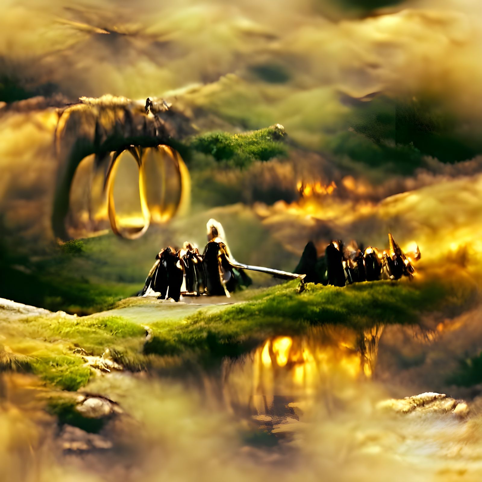 Lord of the Rings AI Rendition