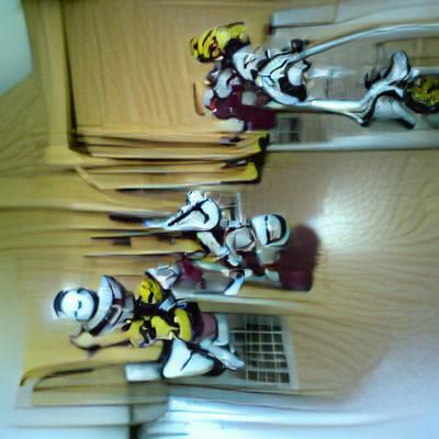 Star Wars Clone Troopers in Action