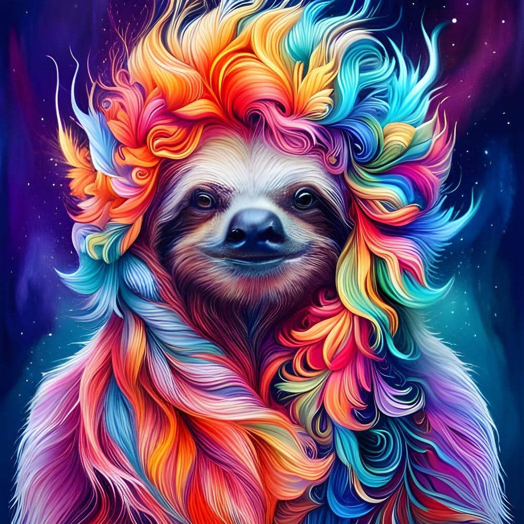 Sloth-Hippie