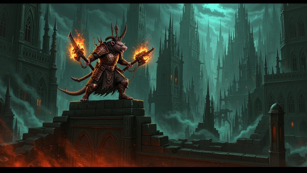 Samurai Warrior in Underempire Style