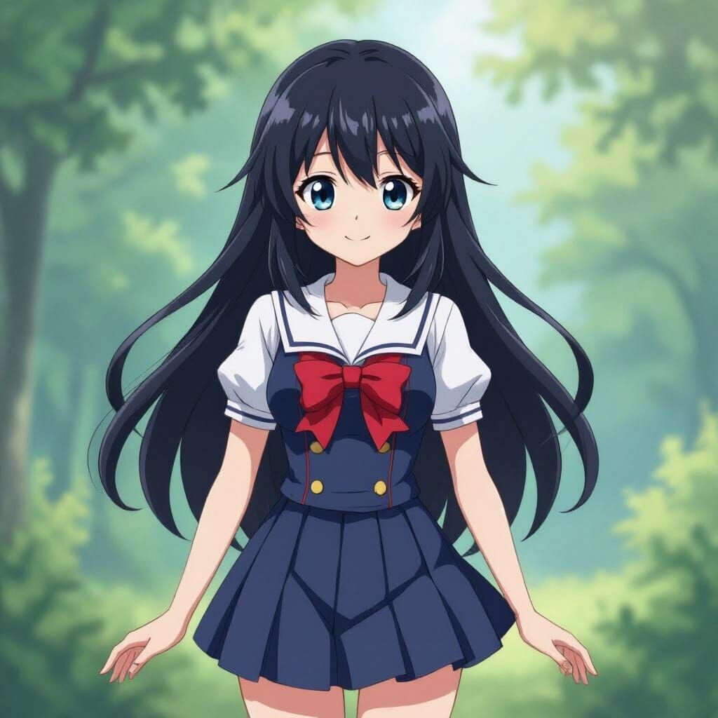 Maburaho Anime Character Transformed into a Girl