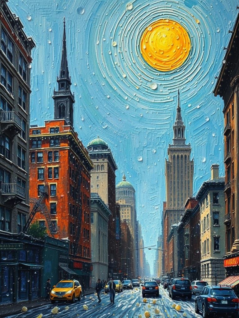 Gotham City on a Bizarre Sunny Day