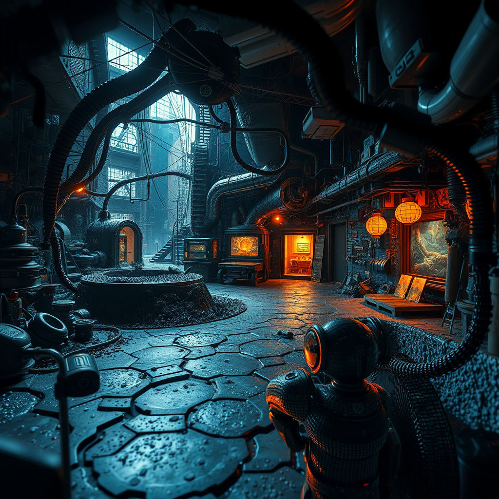 Hyperrealistic Scene in Cinematic HDR