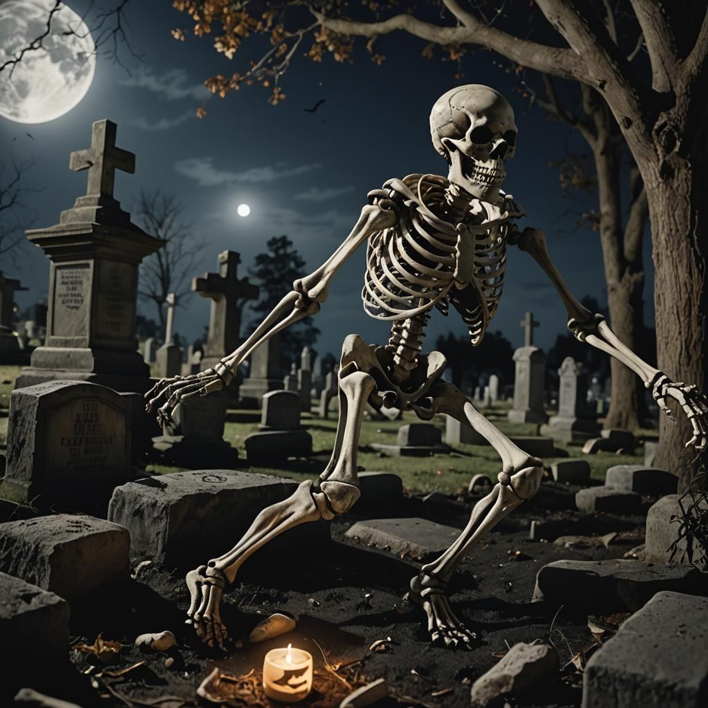 Ethereal Nighttime Ballet of the Undead