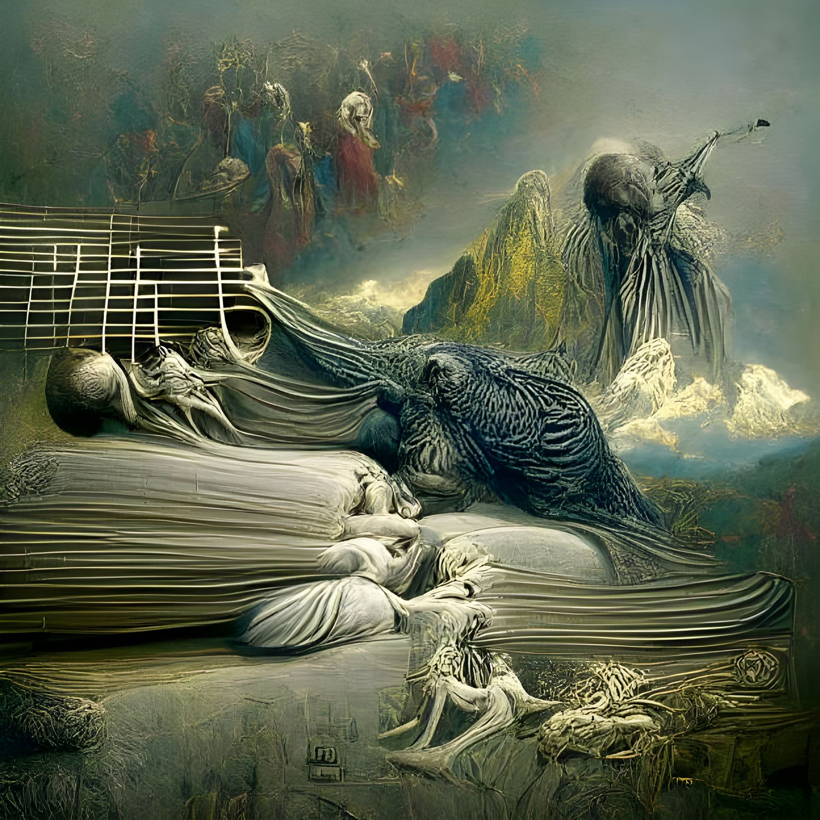 Musical Scene Inspired by Gustave Doré