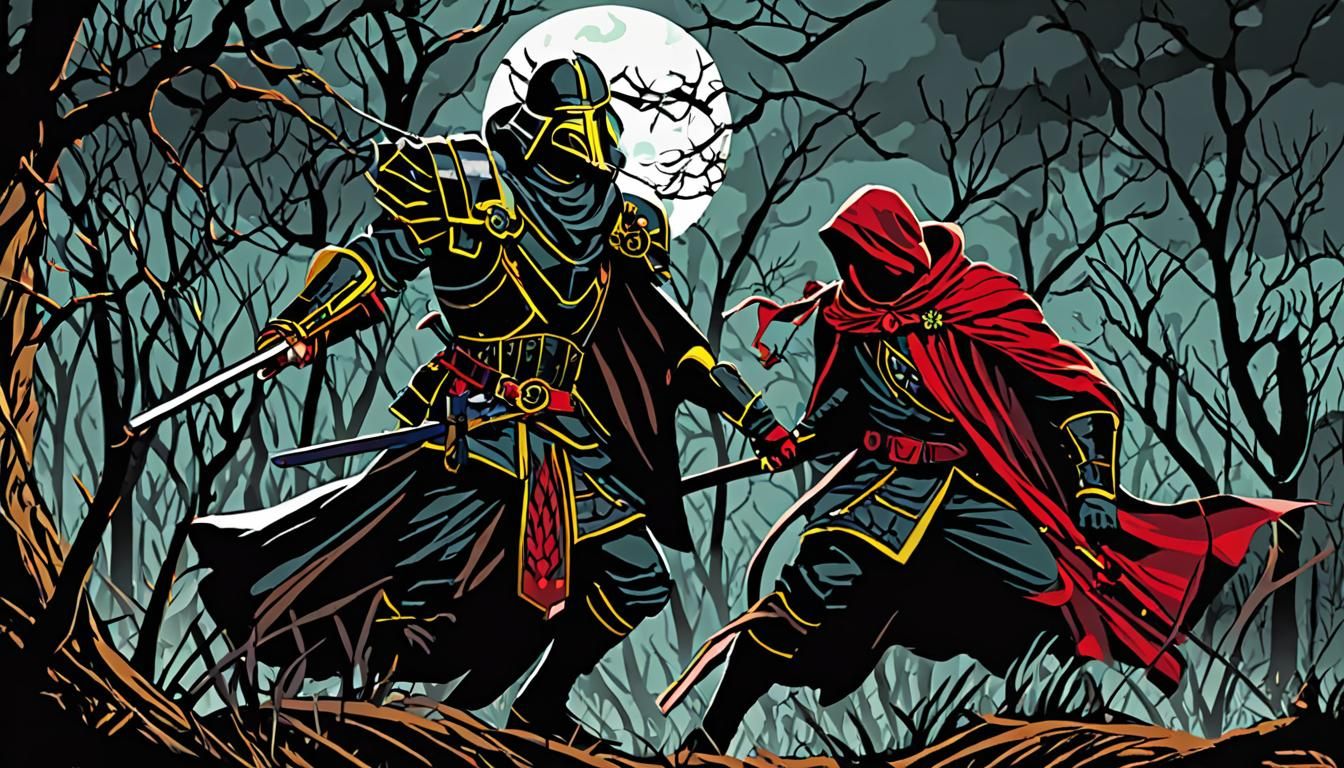 Valiant Knight Ready for Battle