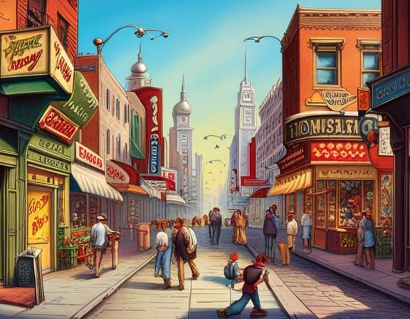 Looney Toons Museum Artifacts in Ultra-Realistic Style