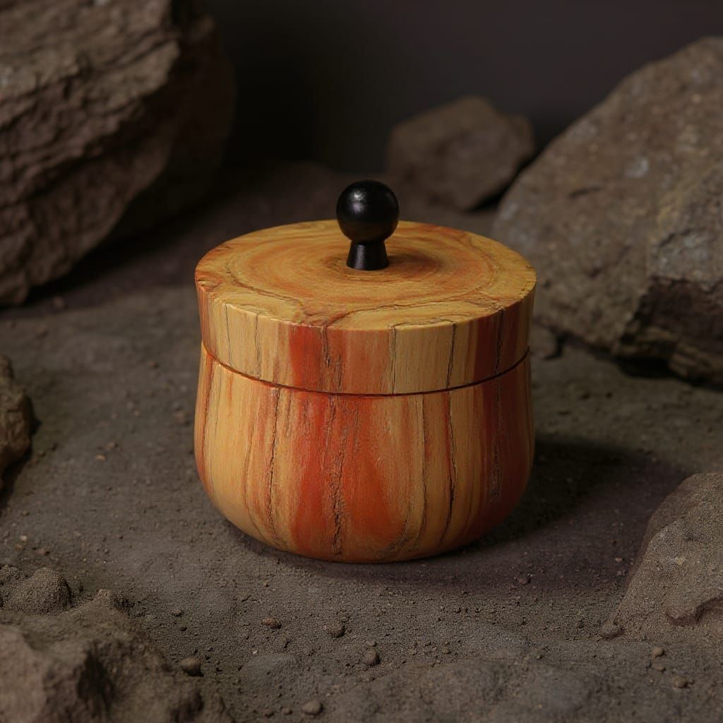 AI Image of Subject in Rocky Setting