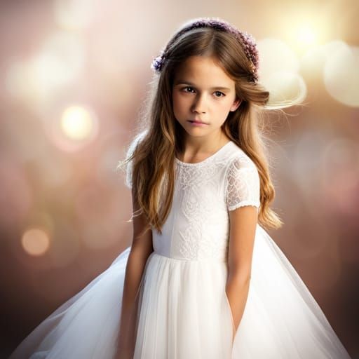 Divine Communion Dress in Heavenly Sunshine