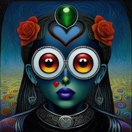 Surreal Lost Love in Abstract Expressionist Style